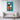Vivid Whimsy on Teal Canvas Canvas Wrap / 24 x 32