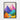 Colorful Abstract Mountain Journey Framed Canvas (Black) / 20 x 30