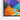 Colorful Abstract Mountain Journey Framed Canvas (Black) / 20 x 30