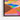Vibrant Geometric Landscape Illusion Framed Canvas (Walnut) / 8 x 10