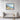 Vibrant Lakeside Impressionist Vista Framed Canvas (Black) / 48 x 32