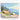 Vibrant Lakeside Impressionist Vista Canvas Wrap / 32 x 24