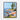 Coastal Serenity in Modern Strokes Framed Canvas (Black) / 32 x 48