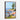Coastal Serenity in Modern Strokes Framed Canvas (Walnut) / 8 x 10