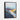 Serene Abstract Mountain Vista Framed Canvas (Black) / 16 x 20