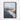 Serene Abstract Mountain Vista Framed Canvas (Black) / 16 x 20