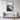 Serene Abstract Mountain Vista Framed Canvas (Walnut) / 20 x 30
