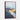 Serene Abstract Mountain Vista Framed Canvas (Walnut) / 11 x 14