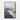 Serene Abstract Mountain Vista Framed Canvas (Walnut) / 16 x 20
