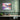 Luminous Reflections of Modern Terrain Framed Canvas (Black) / 48 x 32
