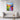 Vibrant Visions of Abstract Landscapes Framed Canvas (Black) / 30 x 40