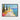 Coastal Breeze in Colorful Strokes Framed Canvas (Black) / 14 x 11