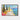 Coastal Breeze in Colorful Strokes Framed Canvas (Walnut) / 48 x 32