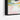Abstract Lakeside Tranquility Scene Framed Canvas (Black) / 48 x 32
