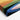 Vibrant Serenity of Geometric Hills Canvas Wrap / 32 x 48