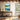 Serene Abstract Landscape Panorama Framed Canvas (Walnut) / 32 x 48