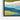 Serene Abstract Landscape Panorama Framed Canvas (Walnut) / 18 x 24