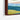 Serene Abstract Landscape Panorama Framed Canvas (Walnut) / 11 x 14