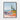 Coastal Scene in Modern Strokes Framed Canvas (Black) / 16 x 20