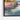 Serene Abstract Lake Reflections Framed Canvas (Black) / 10 x 8