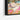 Serene Alpine Lake in Bold Strokes Framed Canvas (Black) / 48 x 32