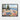 Serene Lakeside Impressionist Canvas Framed Canvas (Black) / 14 x 11